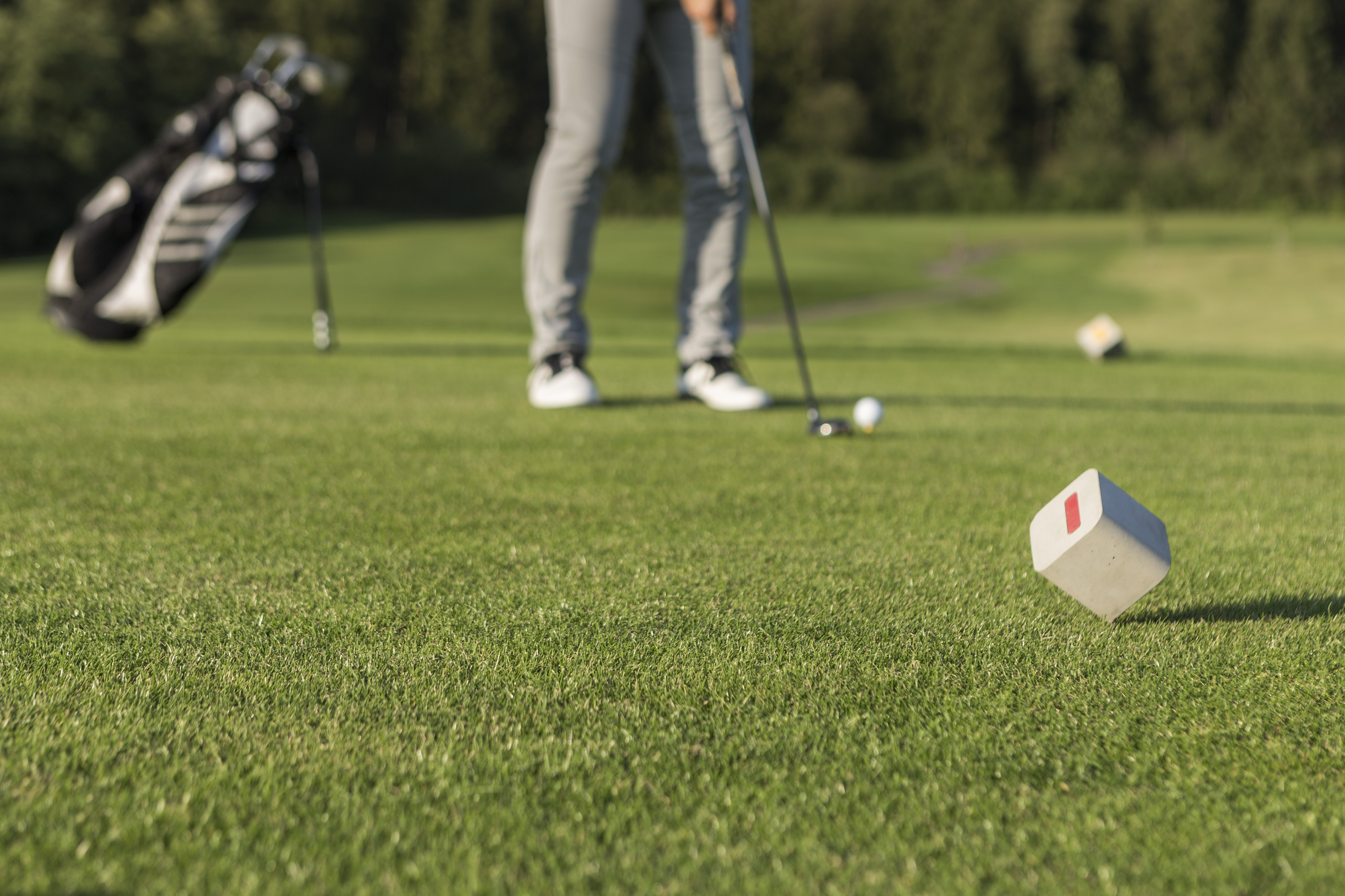 Abschlagpunkt-Golf