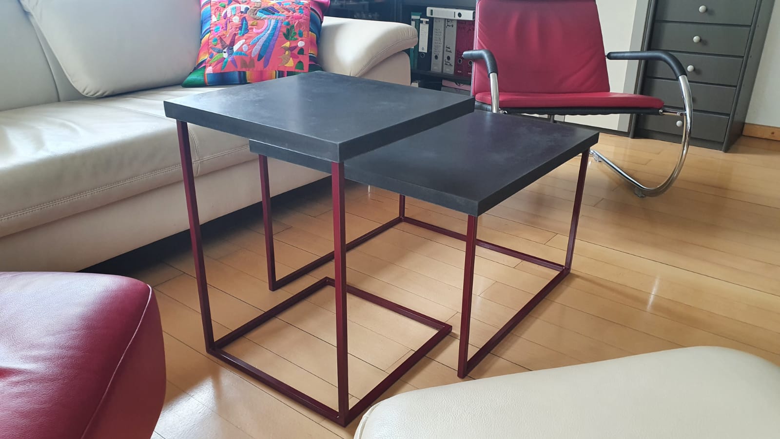 Nesting Table TABULA DUPLEX für Privatresidenz in Weimar