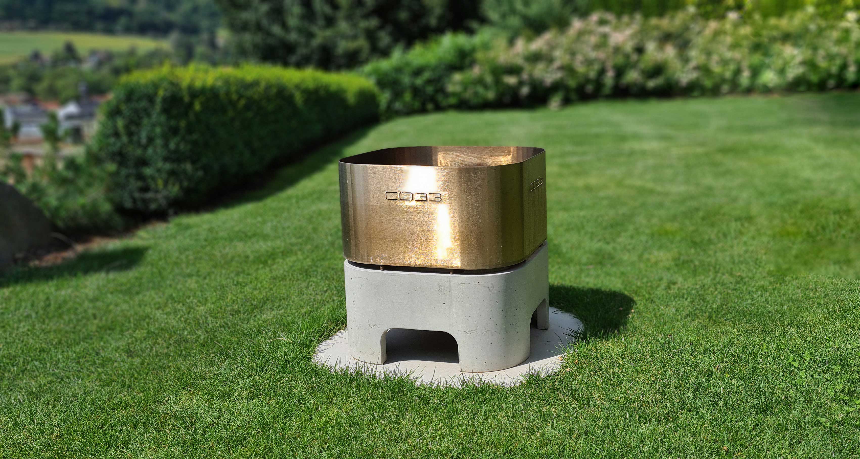 Outdoor Betonmöbel zur Gartengestaltung einer Privatresidenz in Bad Blankenburg