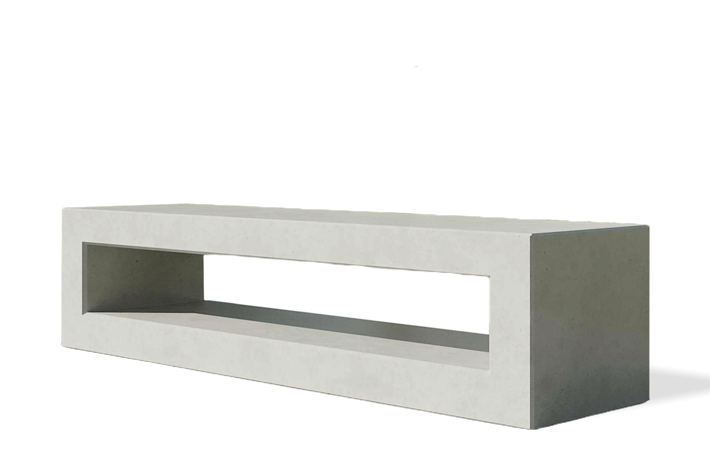Sedes Cubus moderne Parkbank aus Beton langlebig CO33 Betonmoebel (1) Betonbank Cubus
