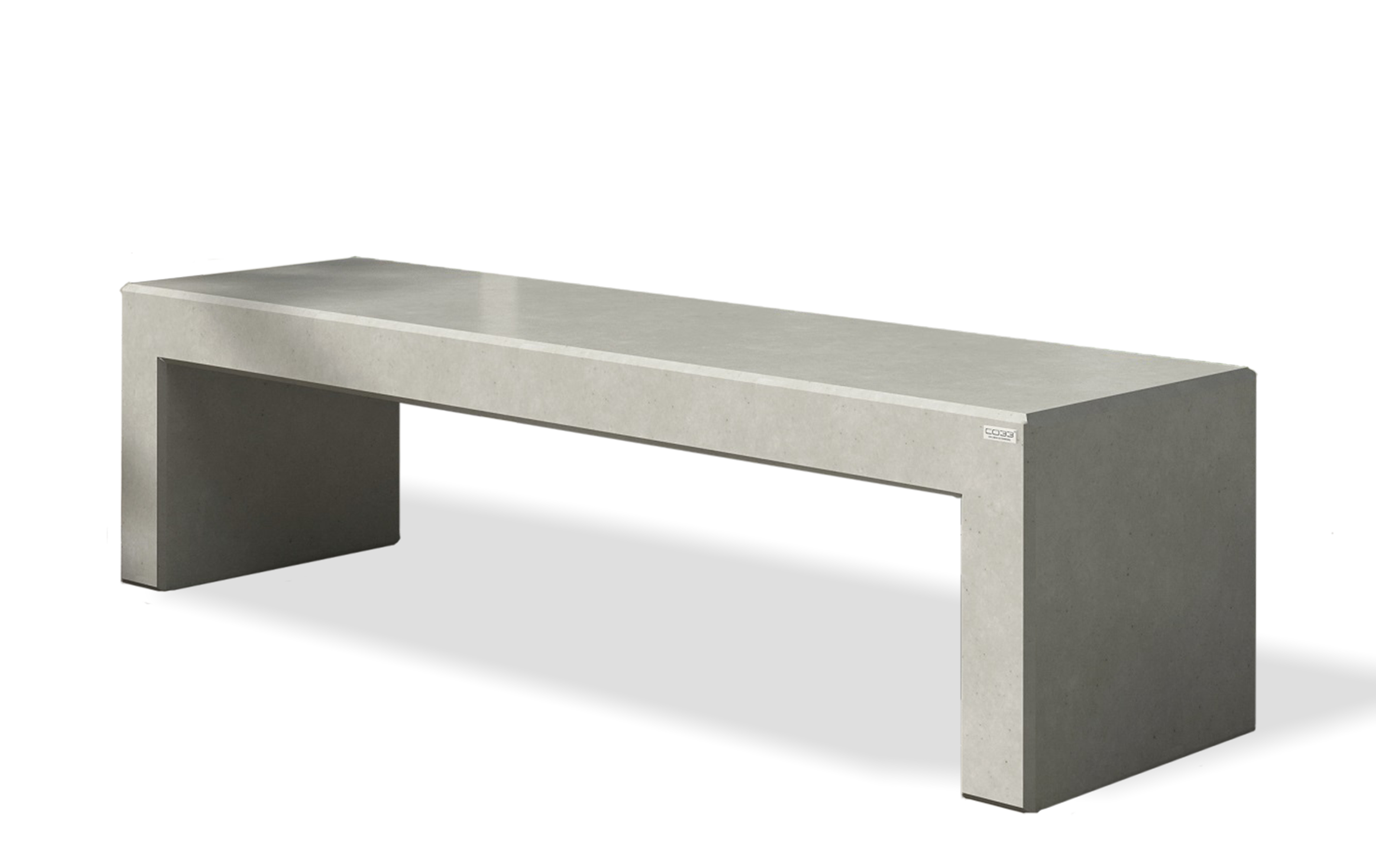 Concrete bench Pontis 10 cm