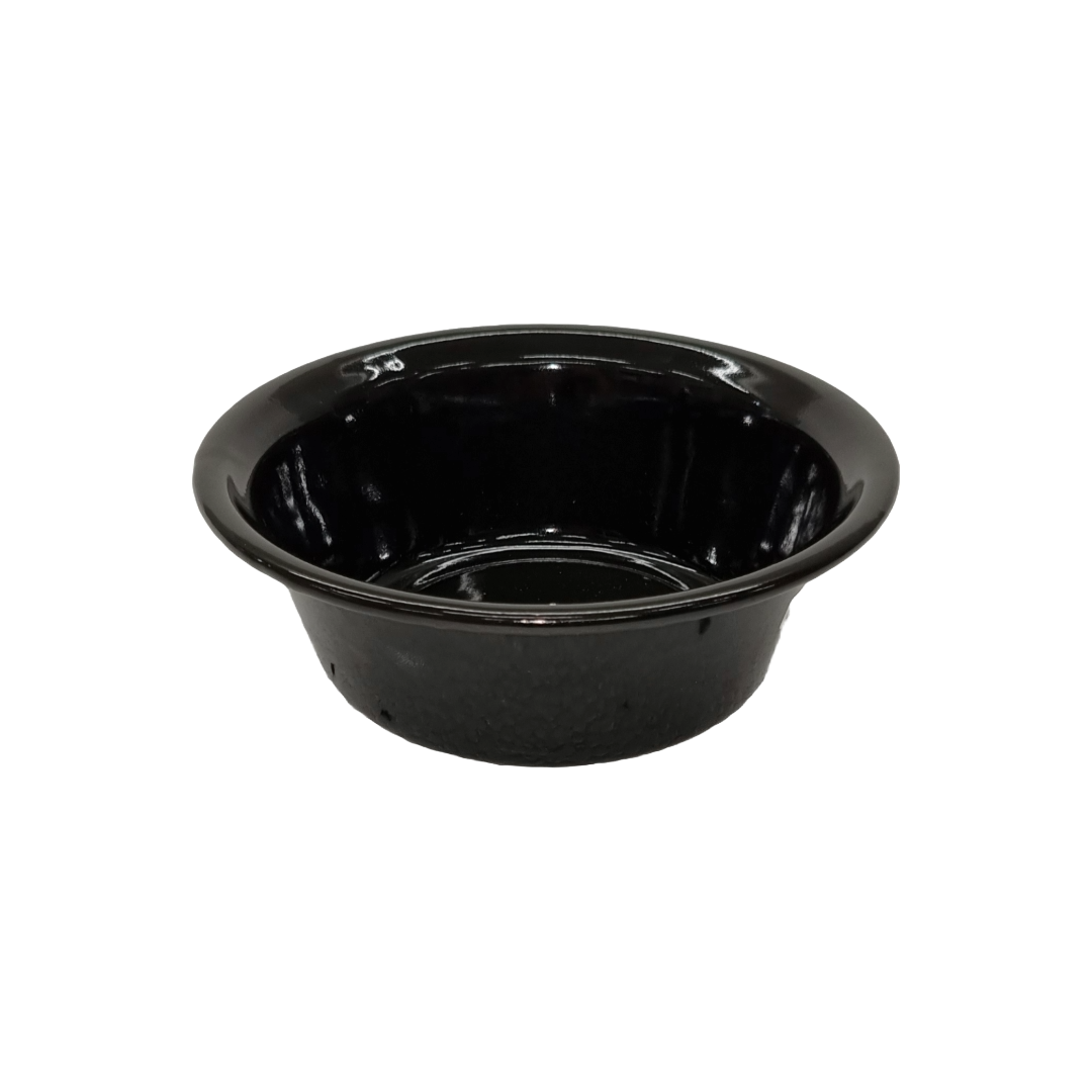 Enamel bowl for food bowl